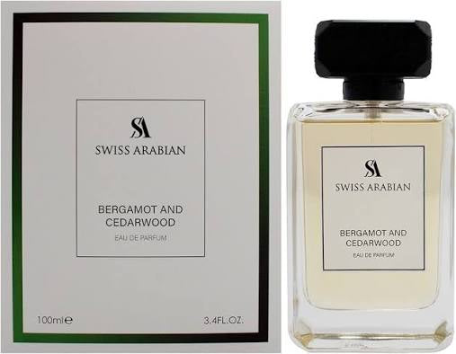 Bergamot and Cedarwood Swiss Arabian for men