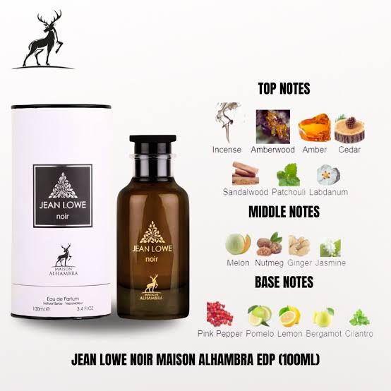 Jean Lowe Noir Maison Alhambra for women and men